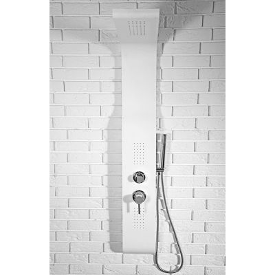Rea 9505 panel prysznicowy ścienny biały REA-P0903