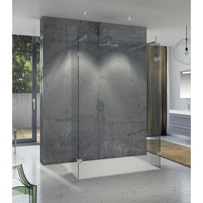 Riho Artic A404 ścianka prysznicowa walk in 120 cm szkło czyste GA32200