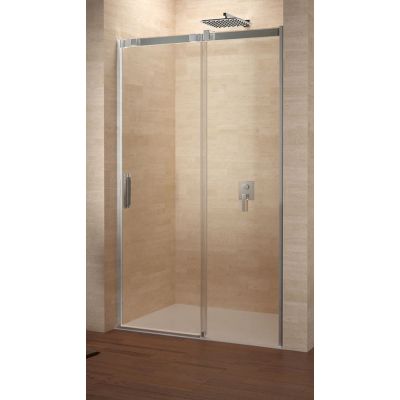 Riho Ocean drzwi prysznicowe 140 cm wnękowe chrom błyszczący/szkło przezroczyste G006003120