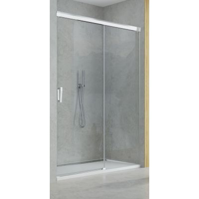 SanSwiss Cadura drzwi prysznicowe 140 cm prawe srebrny połysk/szkło przezroczyste CAS2D1405007