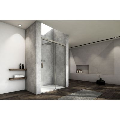 SanSwiss Cadura drzwi prysznicowe 150 cm prawe srebrny połysk/szkło przezroczyste CAS2D1505007