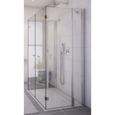 SanSwiss D30 kabina prysznicowa 90 cm kwadratowa szkło przezroczyste D30F1390905007