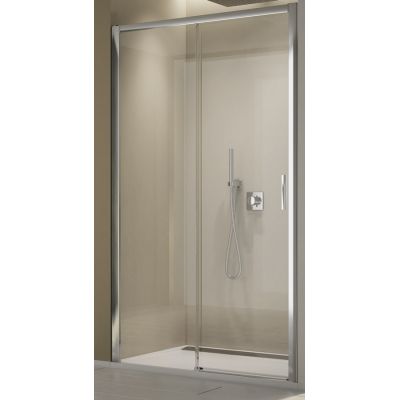 SanSwiss Top-Line S drzwi prysznicowe 120 cm lewe srebrny połysk/szkło przezroczyste TLS2G1205007