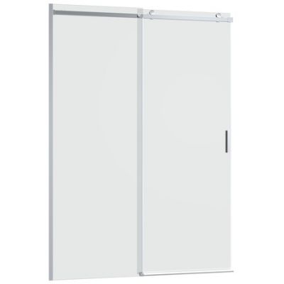 Roca Area drzwi prysznicowe 140 cm lewe aluminium/szkło przezroczyste AMP05L4012M