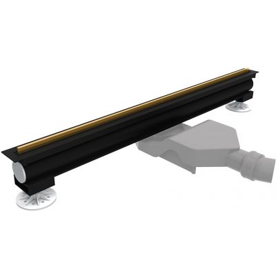 Schedpol Slit Gold maskownica odpływu liniowego 80 cm złoty 10.052/BV/DPZ