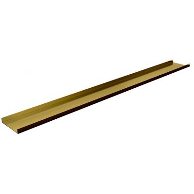 Schedpol Base Gold Brushed Range maskownica odpływu liniowego 70 cm złoty 10.051/DPZS