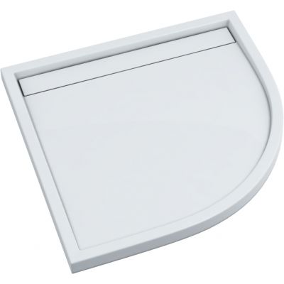 Schedline Estra brodzik półokrągły 90x90 cm biały 3SP.E3O-9090