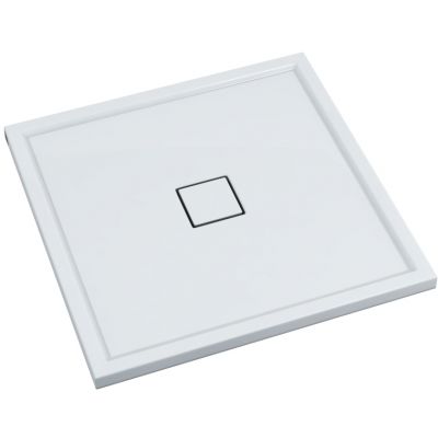 Schedline Erida brodzik kwadratowy 100x100 cm biały 3SP.E4K-100100