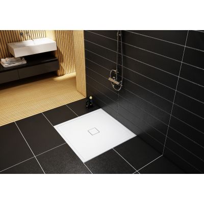 Schedline Erida brodzik kwadratowy 100x100 cm biały 3SP.E4K-100100