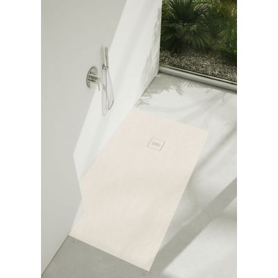 Schedline Protos Cashmere Stone brodzik prostokątny 90x120 cm beżowy 3SP.P1P-90120/PK/ST-M1/PK/ST