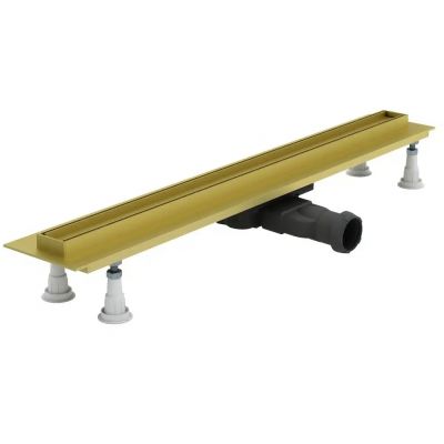 Schedline Slight Line odpływ prysznicowy 80 cm złoty SOLPLZ-80035LOW