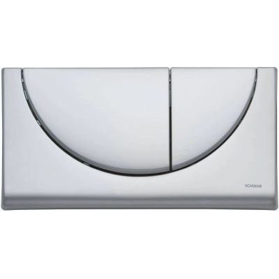 Schwab Viva przycisk spłukujący do WC chrom mat 227602