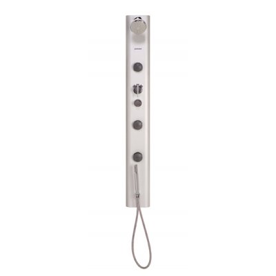 Sanplast Free Line panel prysznicowy srebrny mat 631-040-0020-39-000