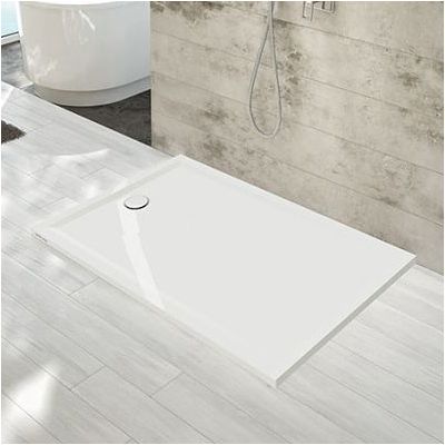 Sanplast Space Mineral brodzik prostokątny 100x80 cm biały 645-410-0330-01-000