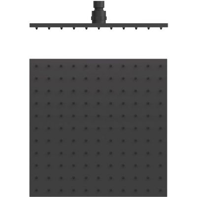 Tres Cub-300 deszczownica 30 cm kwadratowa czarny mat 13413830NM