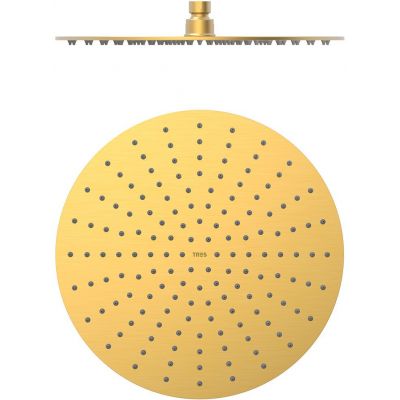 Tres deszczownica 30 cm okrągła złoto matowe 24k 134315010OM