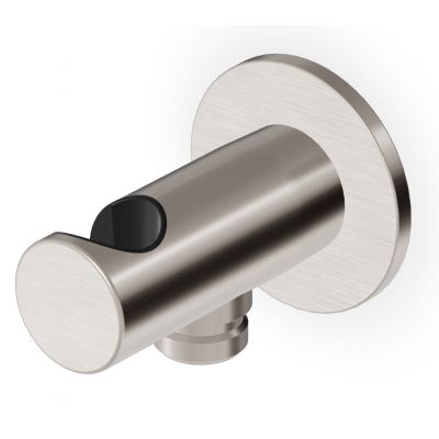 Zucchetti przyłącze kątowe z uchwytem chrom Z93933.C3