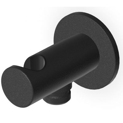 Zucchetti Brim przyłącze kątowe czarny Z93933.N1