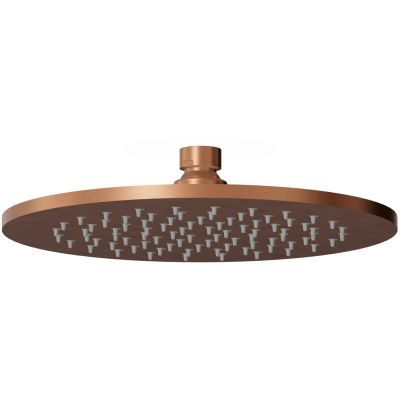 Zucchetti Helm deszczownica 22x22 cm okrągła miedź Z94261.XP91