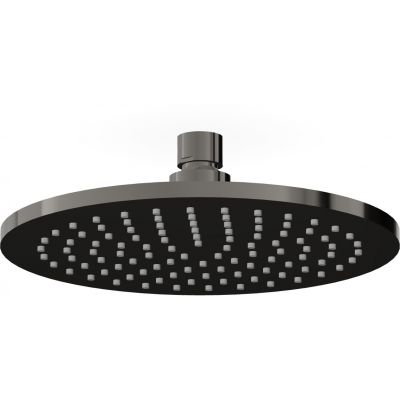 Zucchetti deszczownica 20x20 cm okrągła czarna Z94265.C50