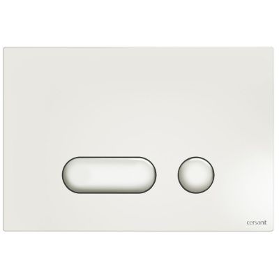 Cersanit Intera przycisk spłukujący do WC tworzywo białe S97-019