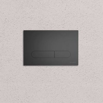 Duravit DuraSystem A1 przycisk spłukujący do WC czarny mat WD5001031000