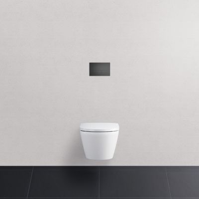 Duravit DuraSystem przycisk spłukujący do WC czarny mat WD5009031000