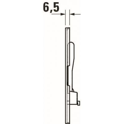 Duravit DuraSystem przycisk spłukujący do WC czarny mat WD5009031000