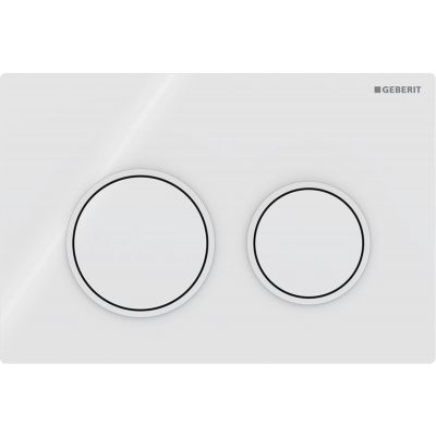 Geberit Omega20 przycisk spłukujący do WC biały 115.085.11.1