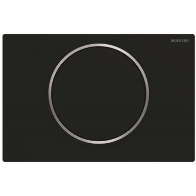 Geberit Sigma10 przycisk spłukujący przedni czarny mat 115.758.14.5