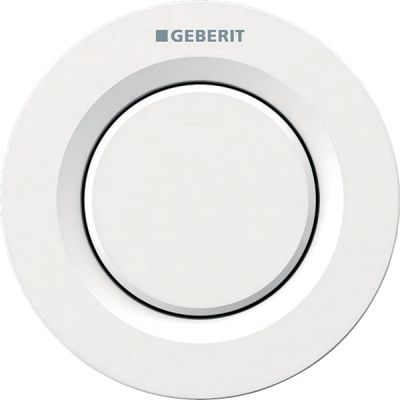 Geberit Typ01 przycisk spłukujący WC pneumatyczny biały 116.041.11.1