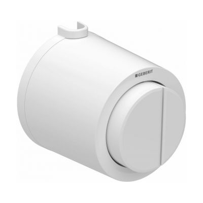 Geberit Typ01 przycisk spłukujący WC pneumatyczny biały-alpin 116.048.11.1