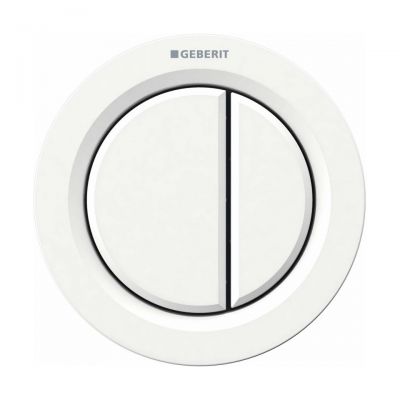 Geberit Typ01 przycisk uruchamiający WC pneumatyczny biały alpin 116.050.11.1