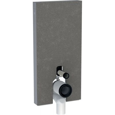 Geberit Monolith moduł sanitarny do miski WC stojącej aluminum 131.002.JV.5