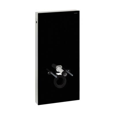Geberit Monolith moduł sanitarny do WC wiszącego H101 szkło czarne/aluminium 131.021.SJ.5
