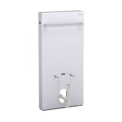 Geberit Monolith moduł sanitarny do bidetu H101 szkło białe/aluminium 131.030.SI.5