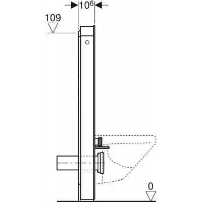 Geberit Monolith moduł sanitarny do miski WC wiszącej szkło szary piaskowy/aluminium 131.031.JL.5