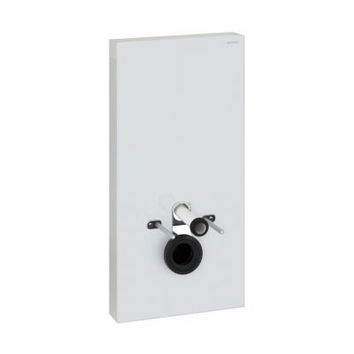 Geberit Monolith Plus moduł sanitarny do WC wiszącego H101 szkło czarne/aluminium 131.221.SJ.5