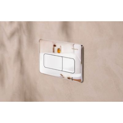 Hansgrohe iFrame Original Q przycisk spłukujący do WC chrom błyszczący 66001000
