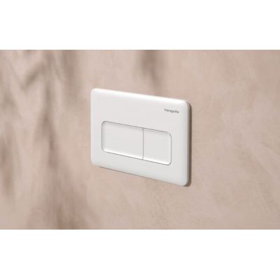 Hansgrohe iFrame Original Q przycisk spłukujący do WC biały 66001700