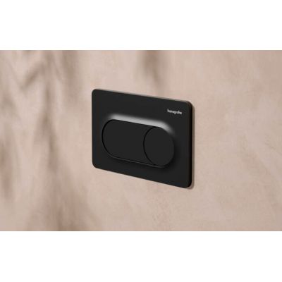 Hansgrohe iFrame Original S przycisk spłukujący do WC czarny 66002670