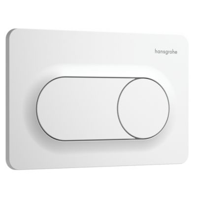 Hansgrohe iFrame Original S przycisk spłukujący do WC biały 66002700