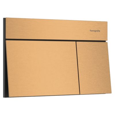 Hansgrohe Element E przycisk spłukujący do WC brąz szczotkowany 66003140