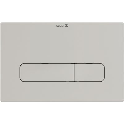 Kludi Unifix przycisk spłukujący do WC jasny szary mat 30PP01O2