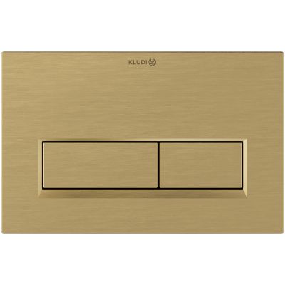 Kludi Unifix przycisk spłukujący do WC złoty szczotkowany 32PP01N0