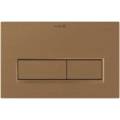 Kludi Unifix przycisk spłukujący do WC brązowy szczotkowany 32PP01N1