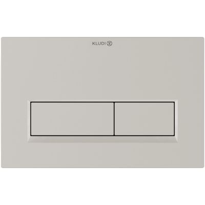 Kludi Unifix przycisk spłukujący do WC jasny szary mat 32PP01O2