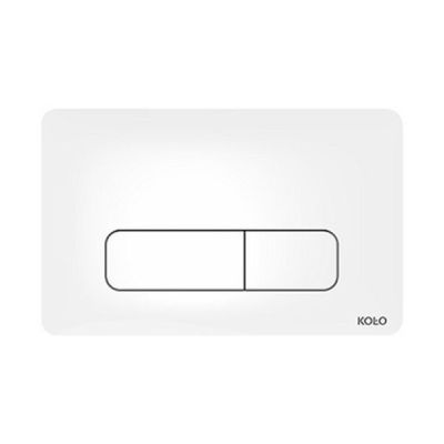 Koło Nova Pro przycisk spłukujący biały 94160-001