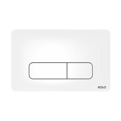 Koło Nova Pro przycisk spłukujący biały 94160-100