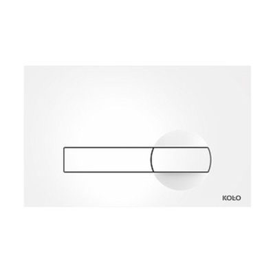 Koło Clip przycisk spłukujący biały 94163-001
